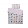 Bäddset / Sängkläder 2pcs 140x200 Junior - mynta djuren