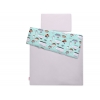 Bäddset / Sängkläder 2pcs 140x200 Junior - mynta fartygen