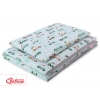 Bäddset / Sängkläder 2pcs 140x200 Junior - mynta kaniner