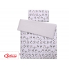 Bäddset / Sängkläder 2pcs 140x200 Junior - panda grå