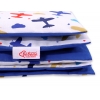 Bäddset / Sängkläder 2pcs 140x200 Junior - planes marinblå