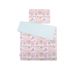 Bäddset / Sängkläder 2pcs 140x200 Junior - rolig ugglor