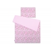 Bäddset / Sängkläder 2pcs 140x200 Junior - rosa fjärilar