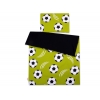 Bäddset / Sängkläder 2pcs 100x135 Mini - Football grön
