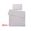 Bäddset / Sängkläder 2pcs 100x135 Mini - hedgehogs grå
