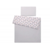 Bäddset / Sängkläder 2pcs 100x135 Mini - hedgehogs grå