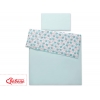 Bäddset / Sängkläder 2pcs 100x135 Mini -hedgehogs mynta