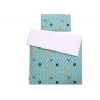 Bäddset / Sängkläder 2pcs 100x135 Mini - mynta skog