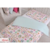 Bäddset / Sängkläder 2pcs 100x135 Mini - rolig ugglor