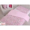 Bäddset / Sängkläder 2pcs 100x135 Mini - rosa fjärilar
