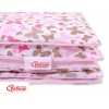 Bäddset / Sängkläder 2pcs 100x135 Mini - rosa fjärilar