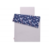 Bäddset / Sängkläder 2pcs 100x135 Mini - Swans marinblå