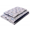 Bäddset / Sängkläder 2pcs 100x135 Mini - Swans marinblå
