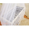 Bäddset / Sängkläder 6 stycken for bedside cot FABIO- Basic rosa Elefanter