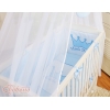 Bäddset / Sängkläder 6 stycken for bedside cot FABIO- Little Prince/Princess blå