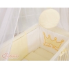 Bäddset / Sängkläder 6 stycken for bedside cot FABIO- Little Prince/Princess cream