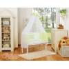 Bäddset / Sängkläder 6 stycken for bedside cot FABIO- Little Prince/Princess grön