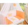 Bäddset / Sängkläder 6 stycken for bedside cot FABIO- Little Prince/Princess peach