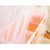 Bäddset / Sängkläder 6 stycken for bedside cot FABIO- Little Prince/Princess peach