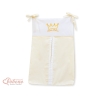 Barnblöja väska Little Prince/Princess cream