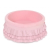 Bollhav med volanger utan bollar, Bollpool - rosa
