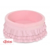 Bollhav med volanger utan bollar, Bollpool - rosa