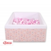 Bollhav minky med 200 bollar, Bollpool - ballerinas rosa