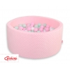 Bollhav minky med 200 bollar, Bollpool- rosa