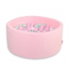 Bollhav minky med 200 bollar, Bollpool- rosa