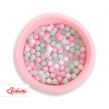 Bollhav minky med 200 bollar, Bollpool- rosa