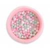 Bollhav minky med 200 bollar, Bollpool- rosa