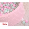 Bollhav minky med 200 bollar, Bollpool- rosa