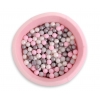 Bollhav minky med 200 bollar, Bollpool - rosa