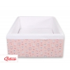 Bollhav minky utan bollar - ballerinas rosa
