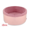 Bollhav minky utan bollar - pastel rosa