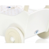 Dockvagn i trä Milla med bäddset Vit-Beige-754