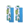 Double sided pads BOBONO for seat belts - cactus/