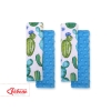 Double sided pads BOBONO for seat belts - cactus/