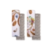 Double sided pads BOBONO for seat belts - dream catchers vit/gray brun