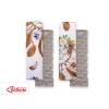 Double sided pads BOBONO for seat belts - dream catchers vit/gray brun