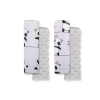 Double sided pads BOBONO for seat belts - Panda grå/grå