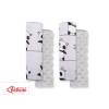 Double sided pads BOBONO for seat belts - Panda grå/grå
