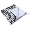 Double-sided Tipitält lekmatta dubbelsidig Chevron black