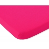 Dra-på-lakan i bomull 140x70cm dark rosa
