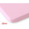 Dra-på-lakan i bomull 140x70cm rosa