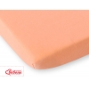 Dra-på-lakan i jersey 140x70cm- orange