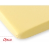 Dra-på-lakan i jersey 120x60cm- Yellow
