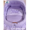 Exklusiv Babykorg på hjul Little Prince/Princess lila