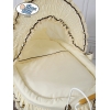 Exklusiv Gammaldags Babykorg Emma - Cream
