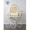 Exklusiv Gammaldags Babykorg Emma - Cream
